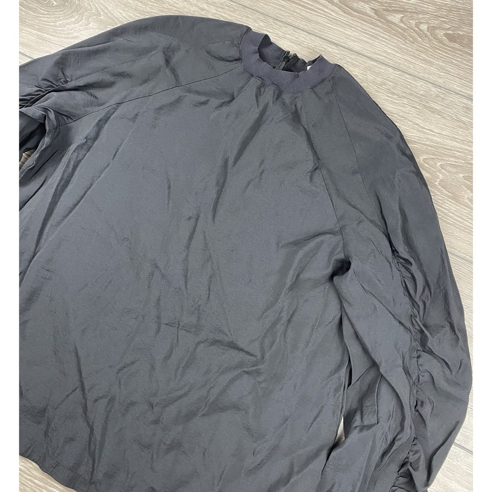 Cos Women's Pullover Puff‎ Sleeve Blouse Top Black Size 10